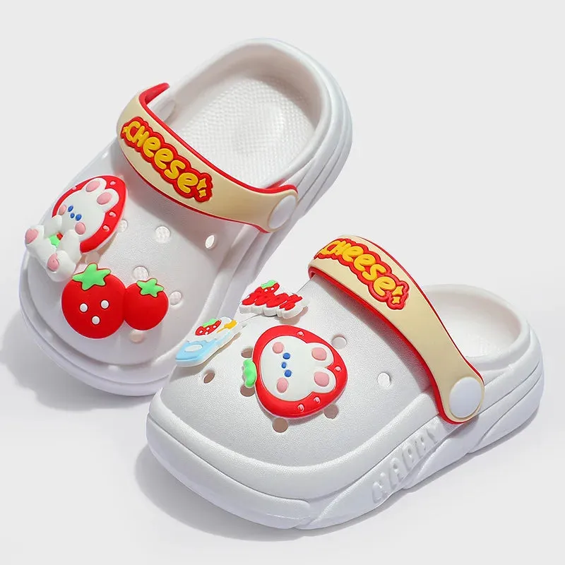 Children's slippers summer new boys shoes cute non-slip girls wear soft soled baby slippers kids shoes for girl