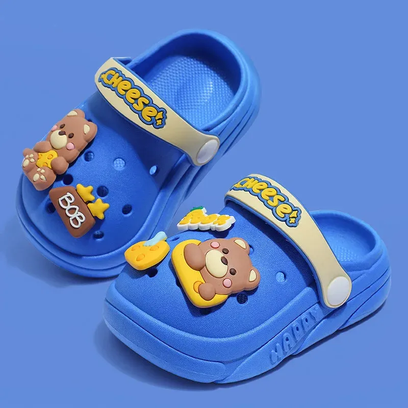 Children's slippers summer new boys shoes cute non-slip girls wear soft soled baby slippers kids shoes for girl