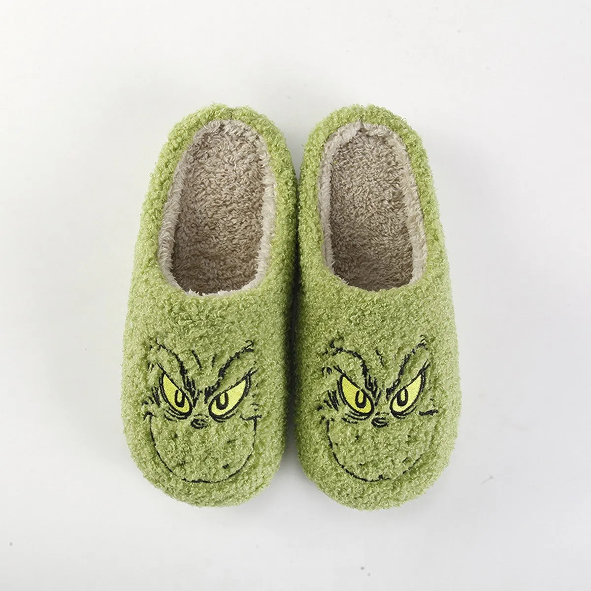 Christmas Grinch Slippers