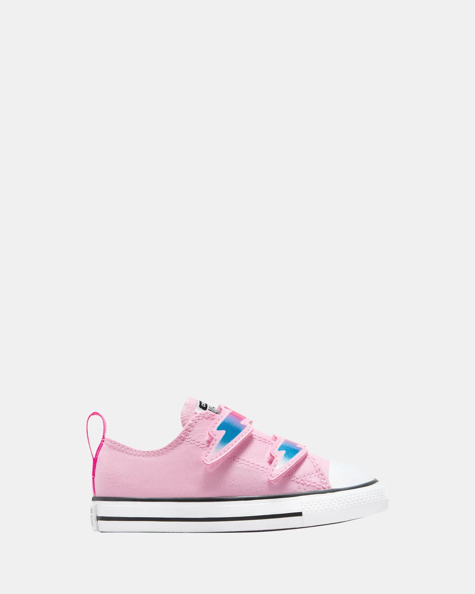 Chuck Taylor All Star 2v Electric Bolt Infant Tongue Tied/Astral Pink