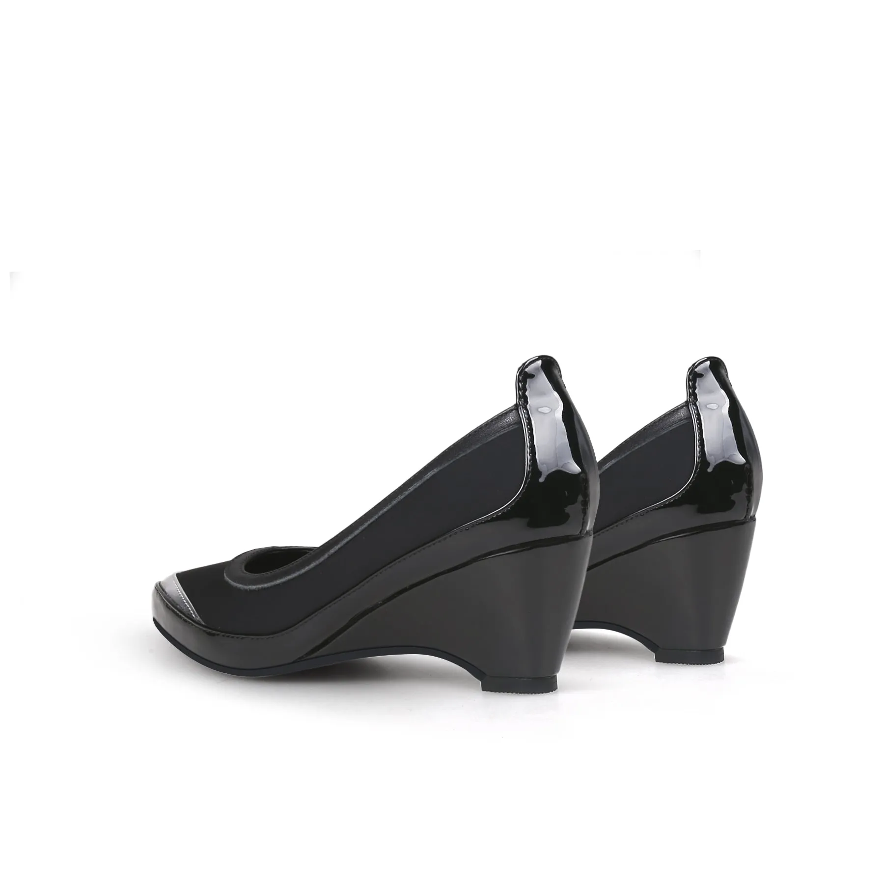 Classic Slip On Formal Wedges