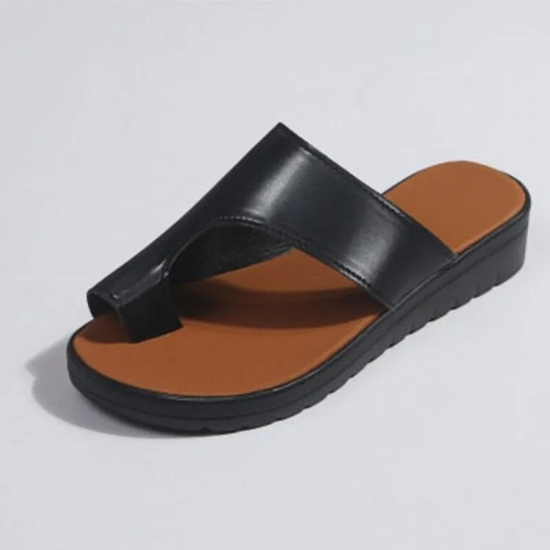 Comfy Platform Flat Soft Orthopedic Sandals