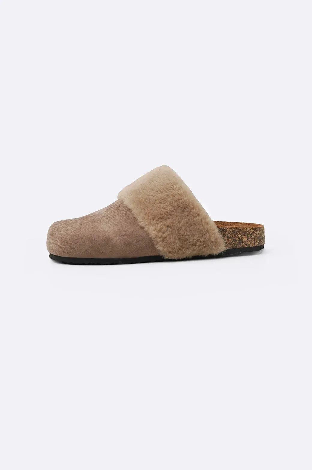 COSY FUR SLIPPERS