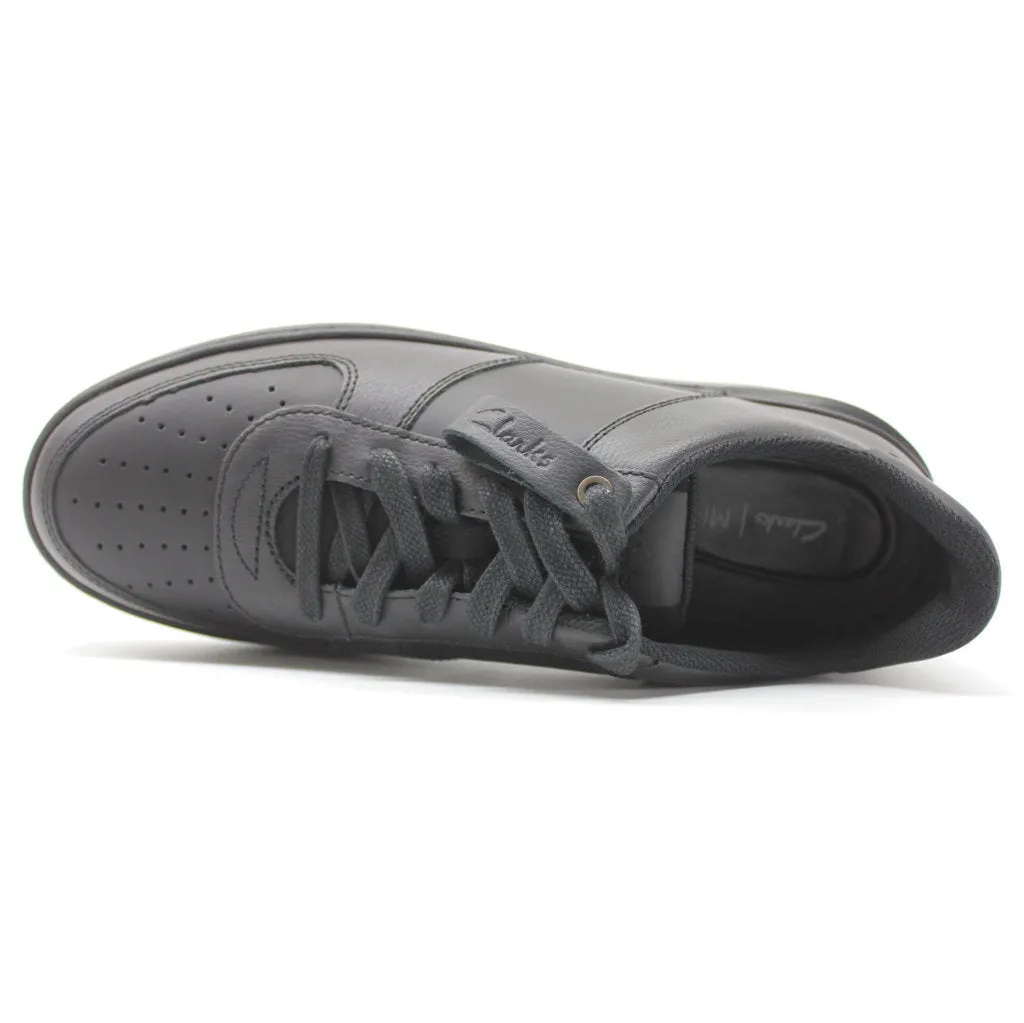 CourtLite Tie Leather Men's Low-Top Retro Trainers