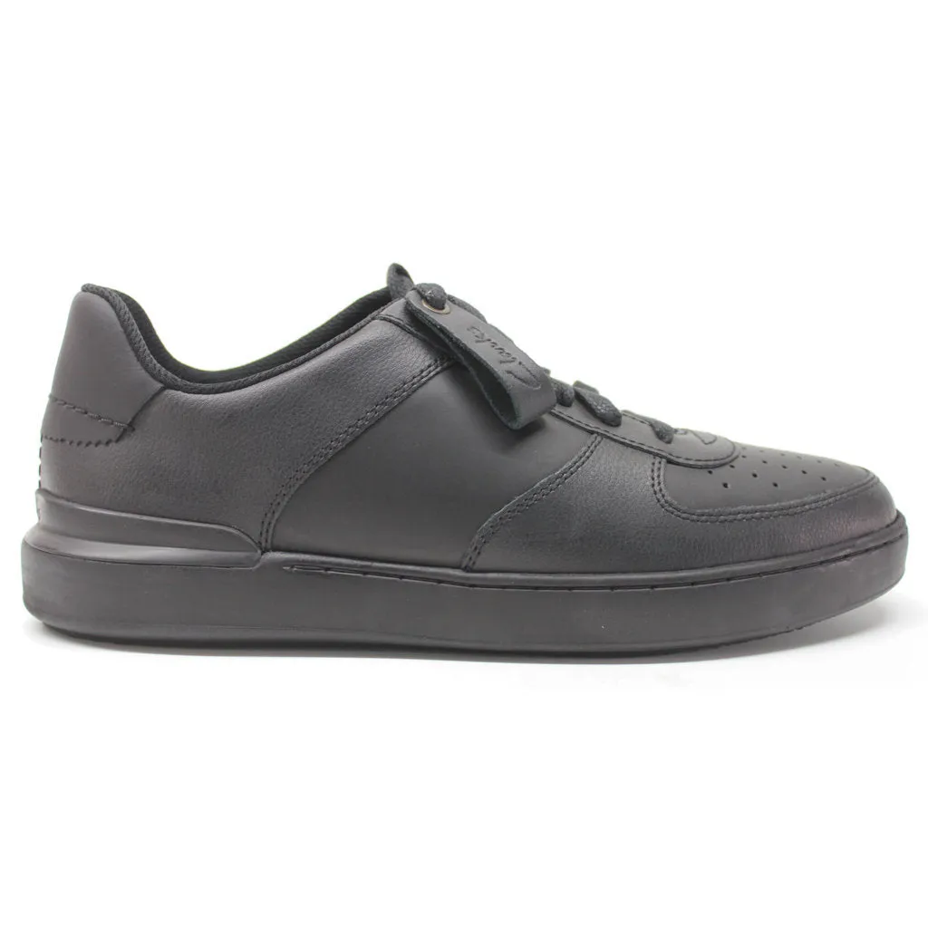 CourtLite Tie Leather Men's Low-Top Retro Trainers