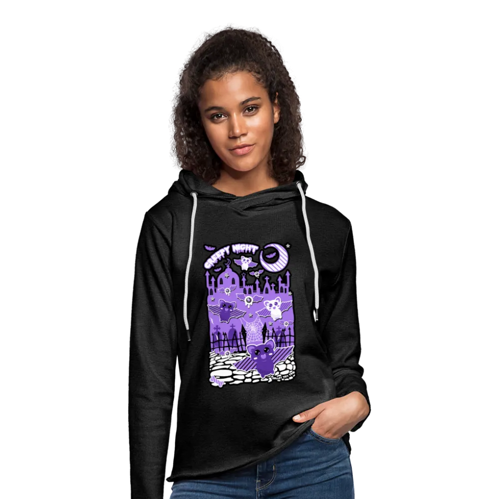 Creepy Night Unisex Lightweight Terry Hoodie