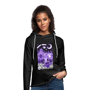 Creepy Night Unisex Lightweight Terry Hoodie