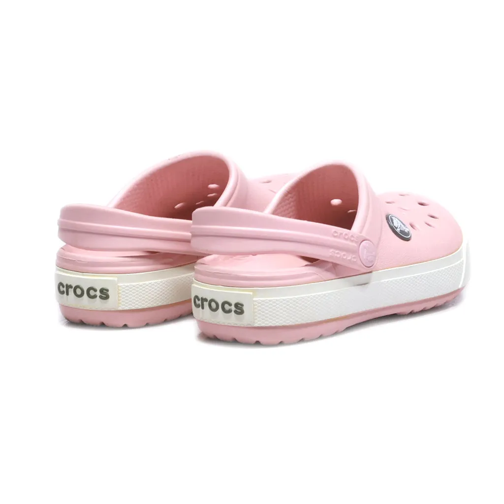 Crocs Clogs Rubber Pink Colour For Kids