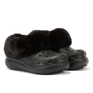 Crocs Furever Crush Clog  Women's Black Comfort Shoes