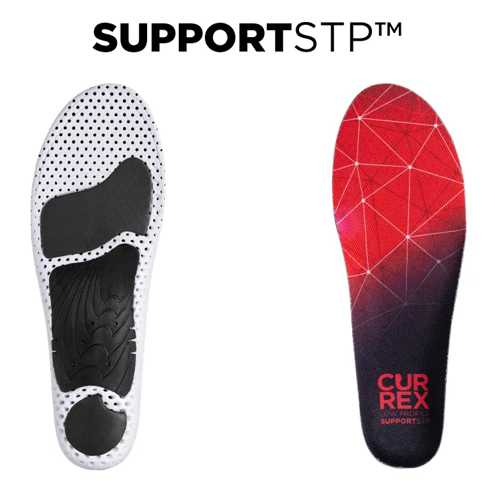 CURREX® SUPPORTSTP™ Insoles | Stability, Support & Comfort Insoles for Walking Shoes