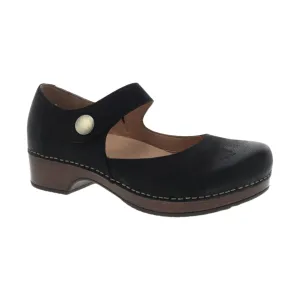 Dansko Women's Beatrice - Black Burnished Nubuck