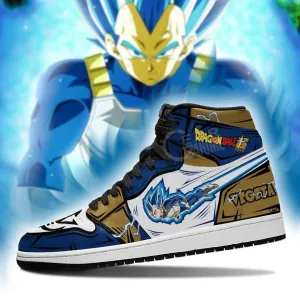 DBS Vegeta Blue Sneakers Anime Custom Dragon Ball Super Shoes