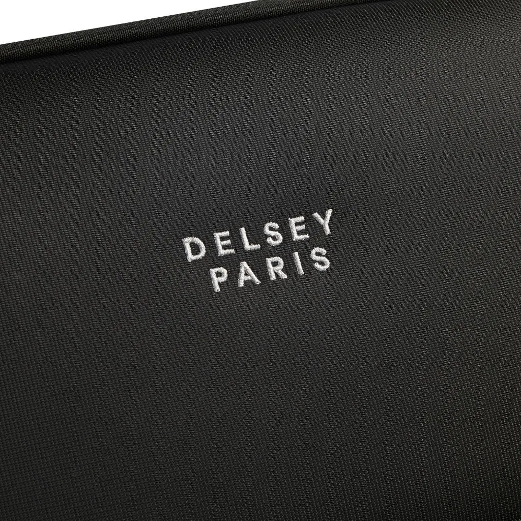 Delsey BROCHANT 3.0 78cm Large Softsided Luggage - Deep Black