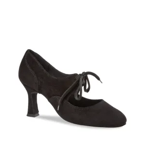 Diamant: Clara: Midnite Suede | 3.0" Latino Flare | MED | Suede Sole