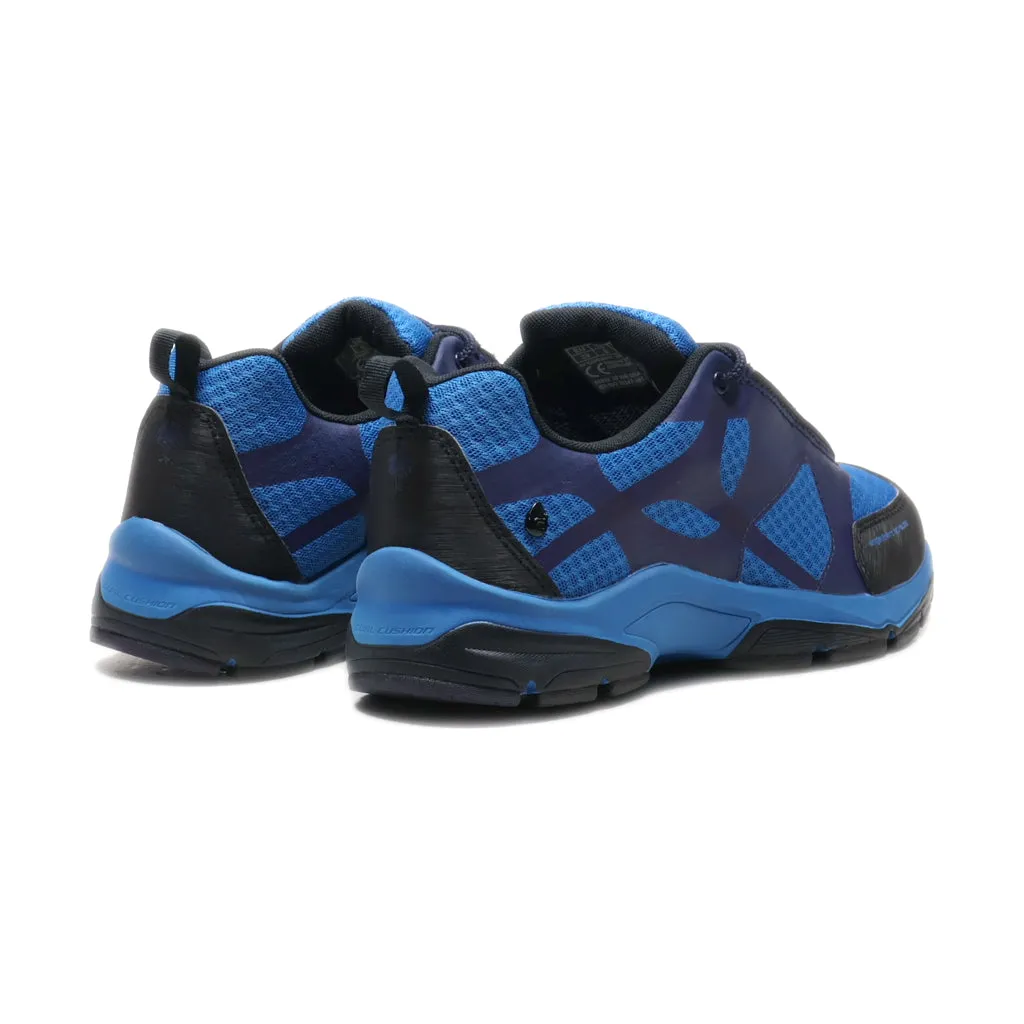 Dual Cushion Sport Shoes Fabric Blue Colour For Women