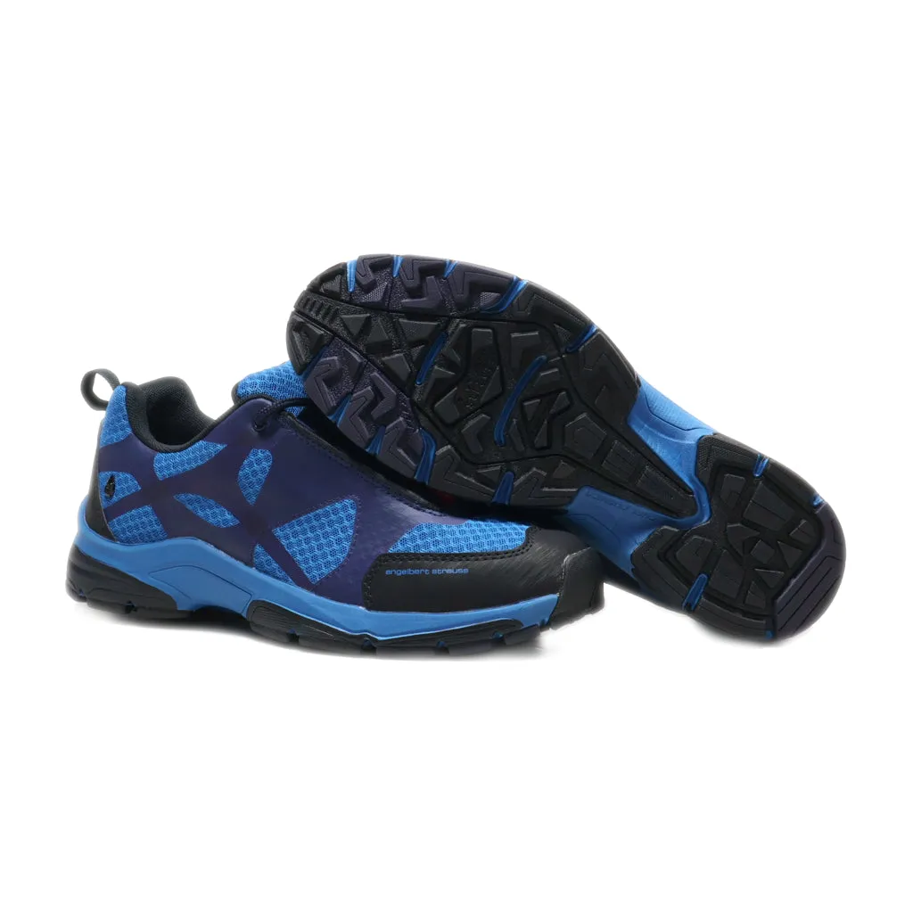 Dual Cushion Sport Shoes Fabric Blue Colour For Women