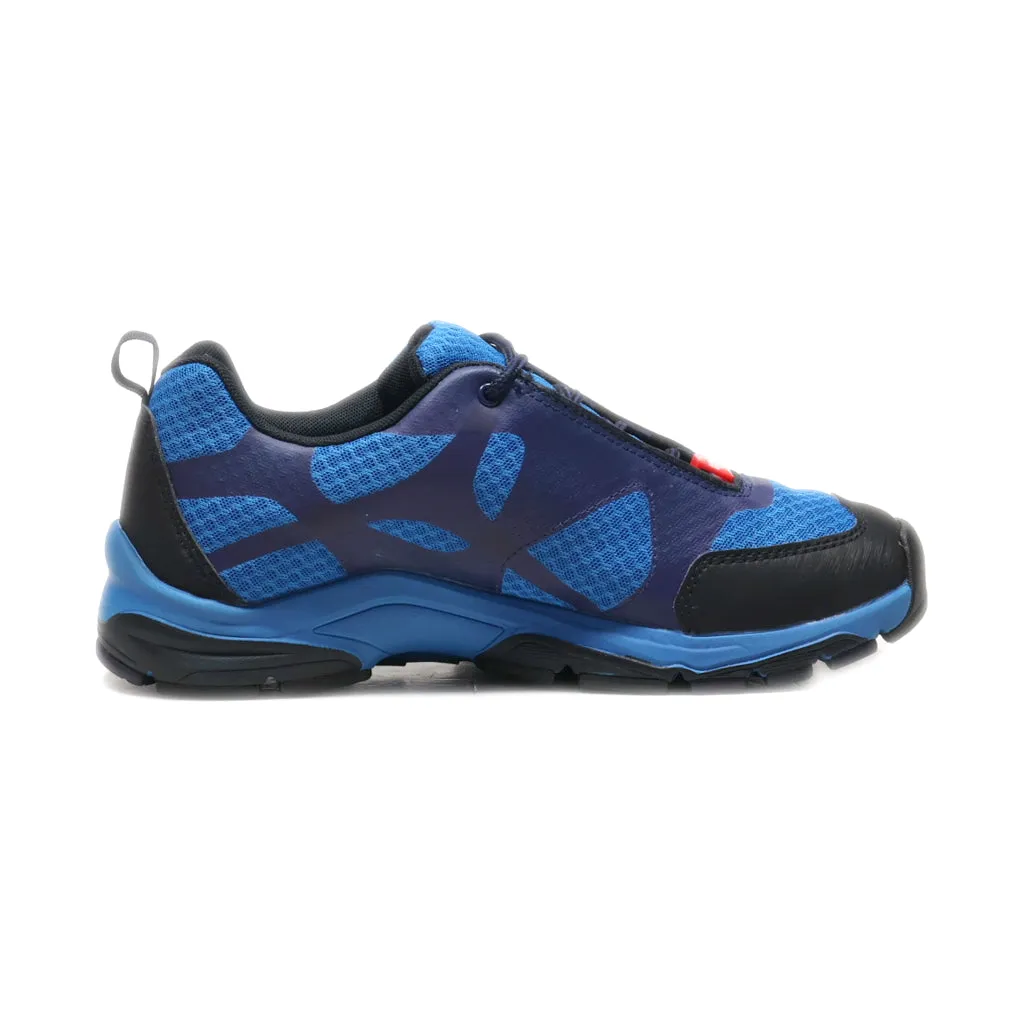 Dual Cushion Sport Shoes Fabric Blue Colour For Women