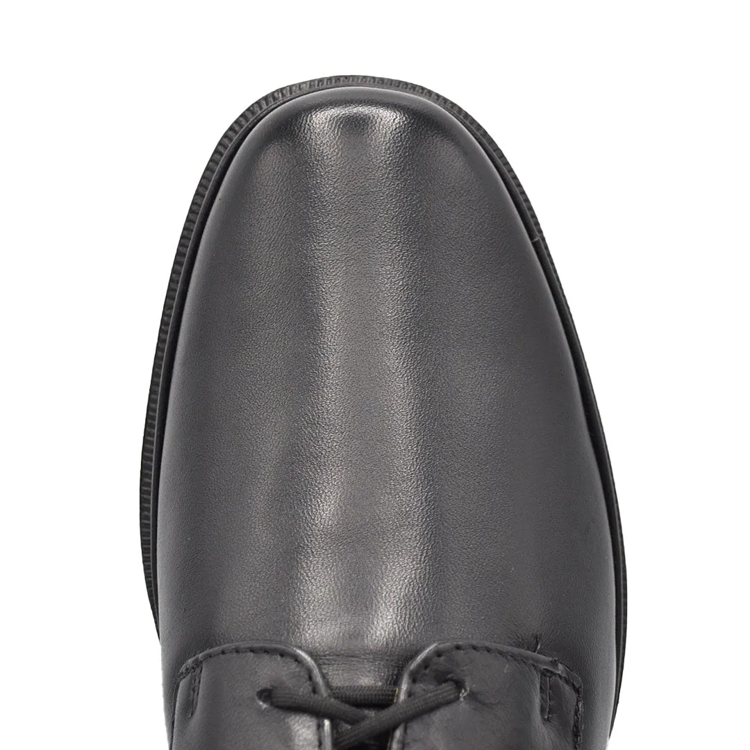 Gavel Miguel Lambskin Black Leather Shoes