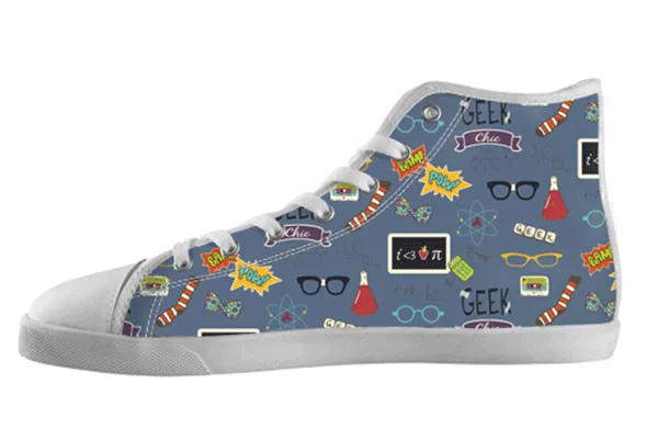 Geek Nerd Pattern Shoes