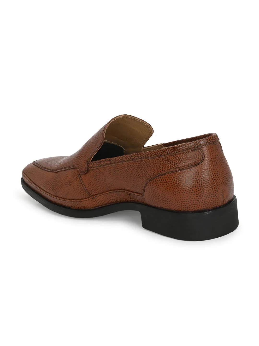 Genuine Laether Tan Slipon Formal Shoes