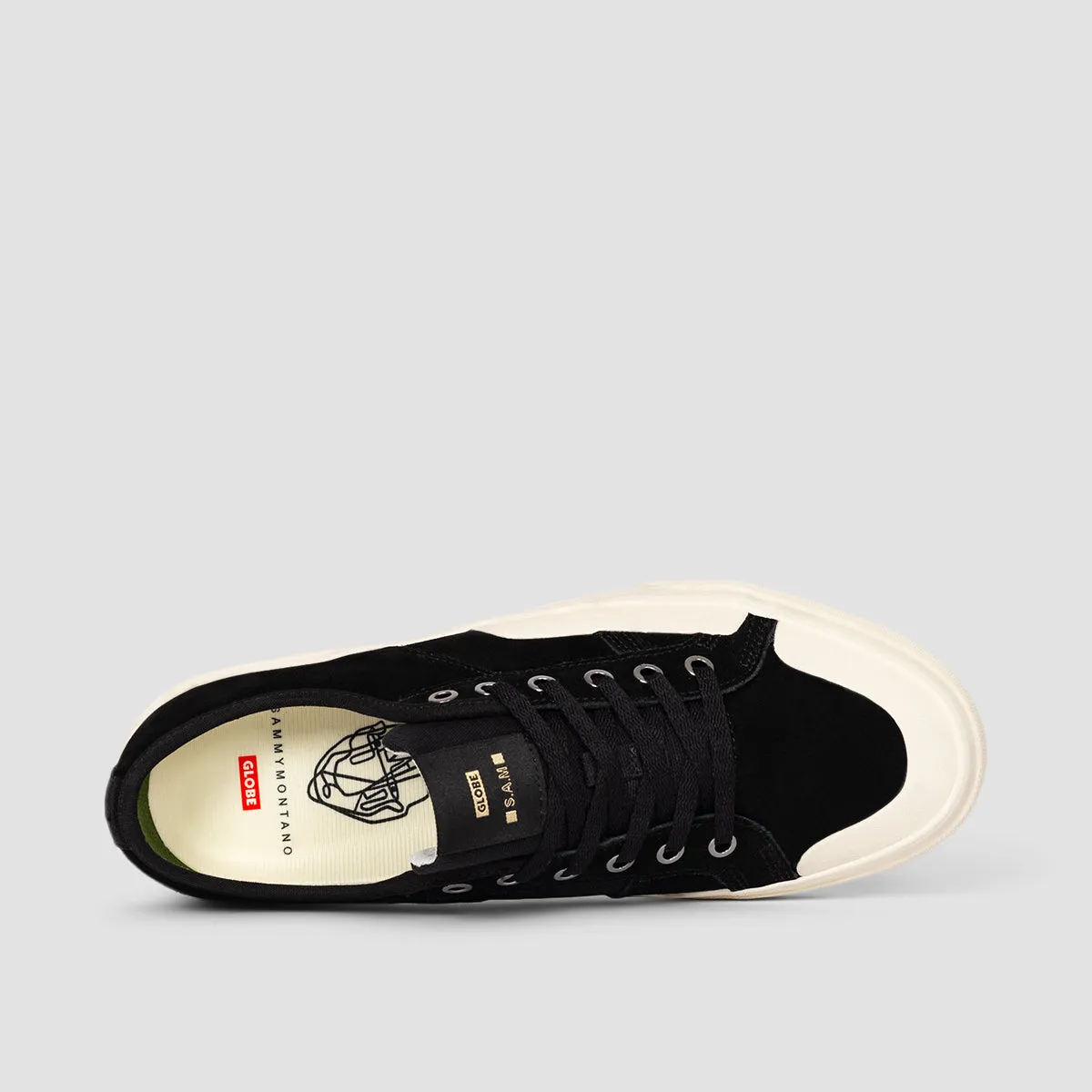 Globe Surplus Shoes - Black/Cream/Montano