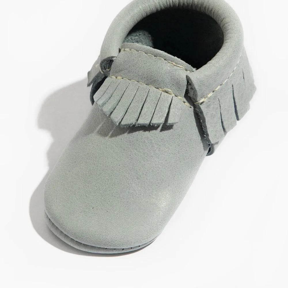 Greatest Snow on Earth Moccasin Baby Shoe