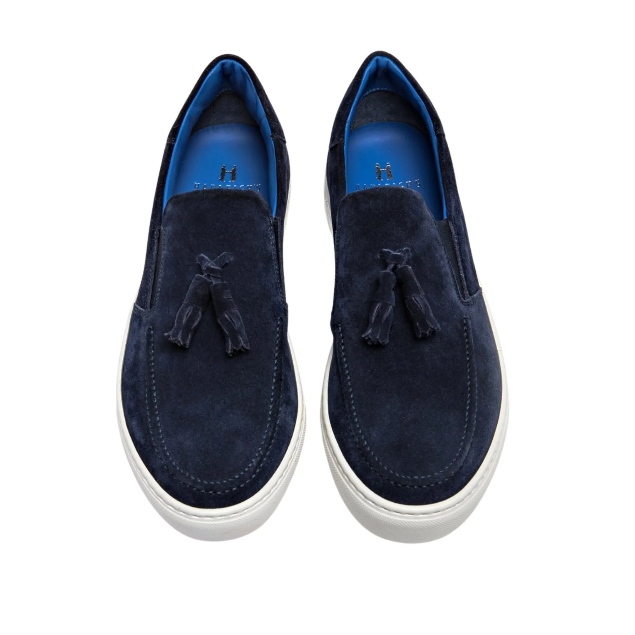 Hawk Sneaker in Navy Blue Suede