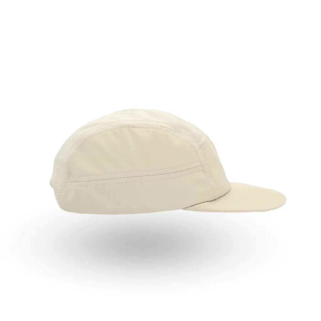 Helios Headwear Ultralight 7 Panel Soft Brim Cap - Tan