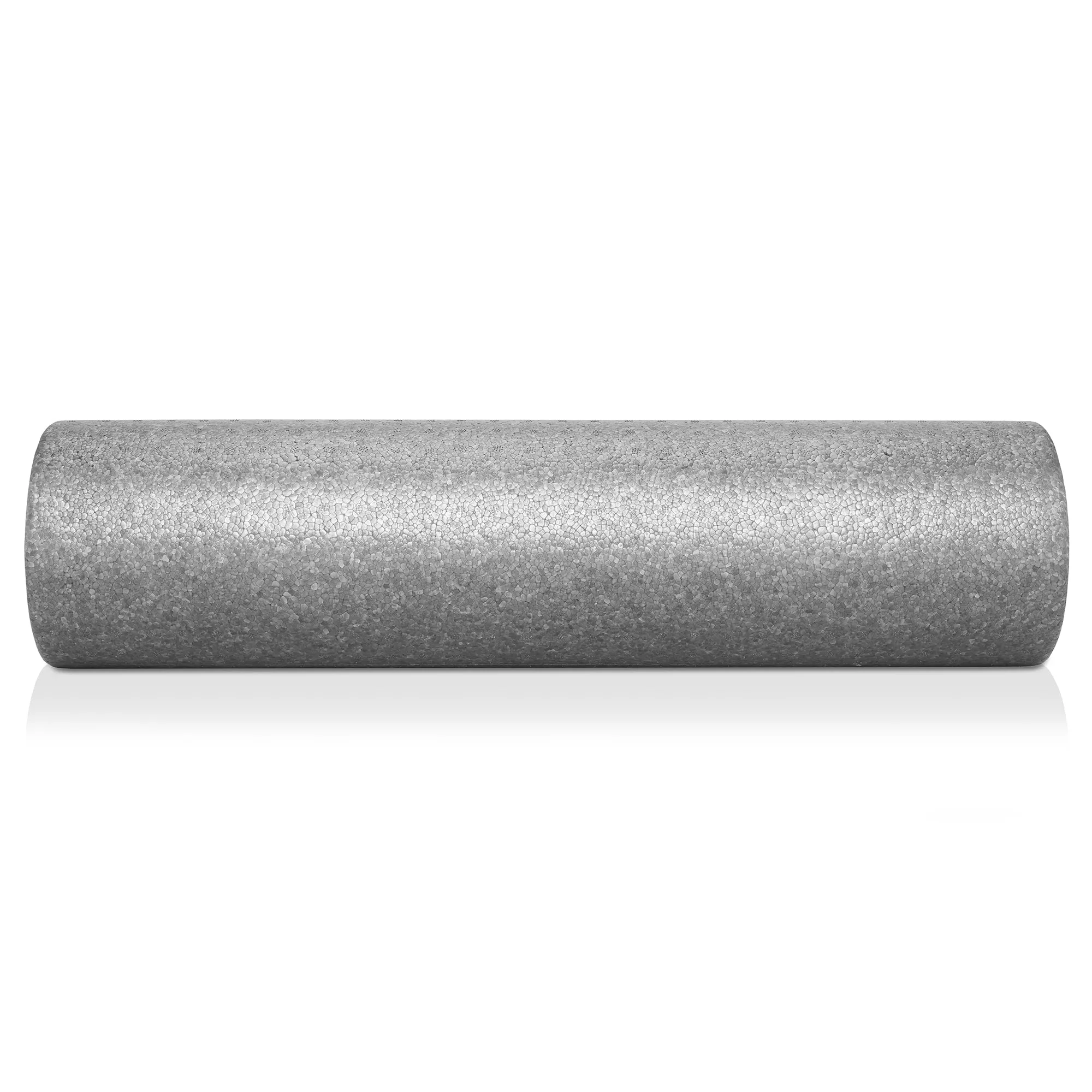 High Density Exercise Foam Roller - 12", 18", 24", Black, Gray, Purple