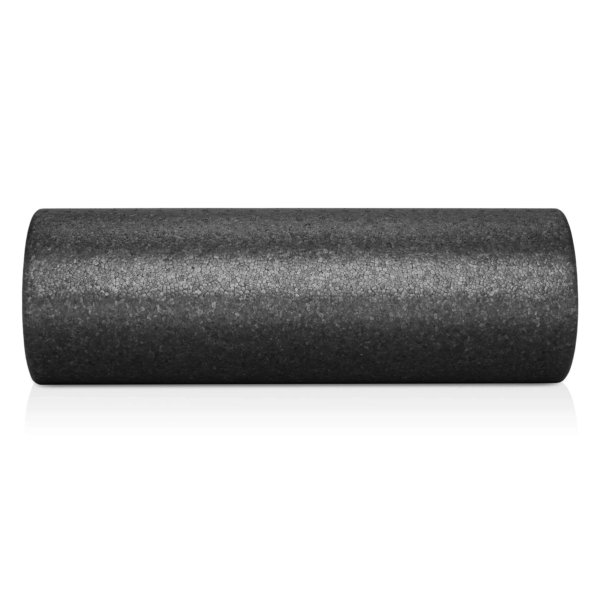 High Density Exercise Foam Roller - 12", 18", 24", Black, Gray, Purple