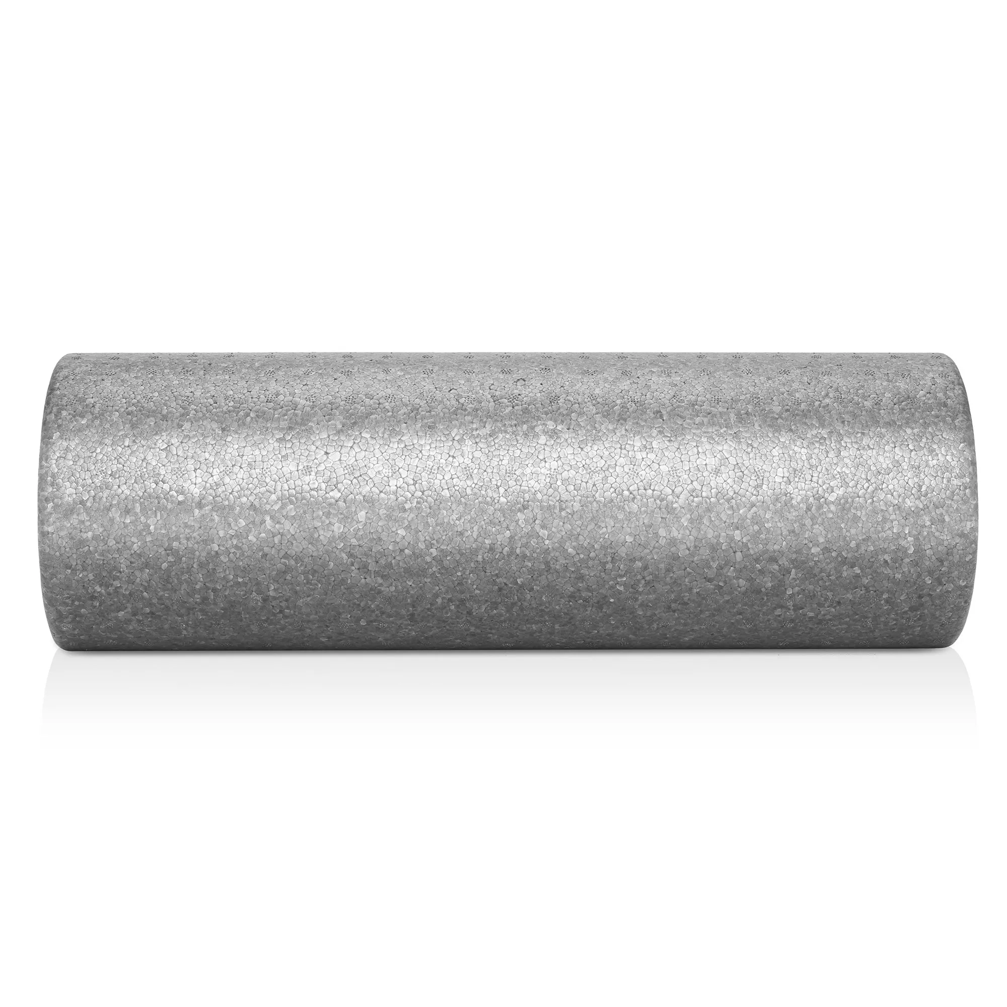 High Density Exercise Foam Roller - 12", 18", 24", Black, Gray, Purple