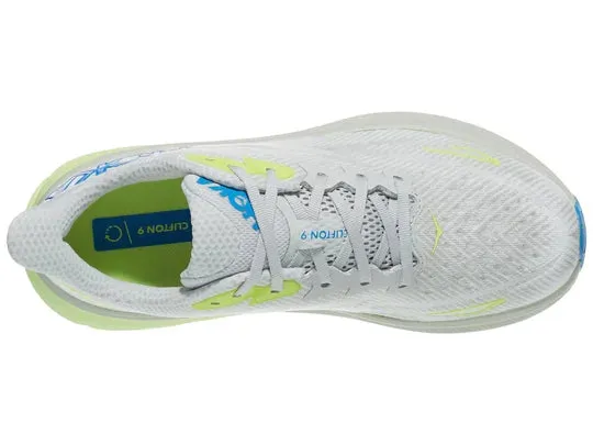 Hoka | Clifton 9 | Men's | Stardust/Electric Cobalt