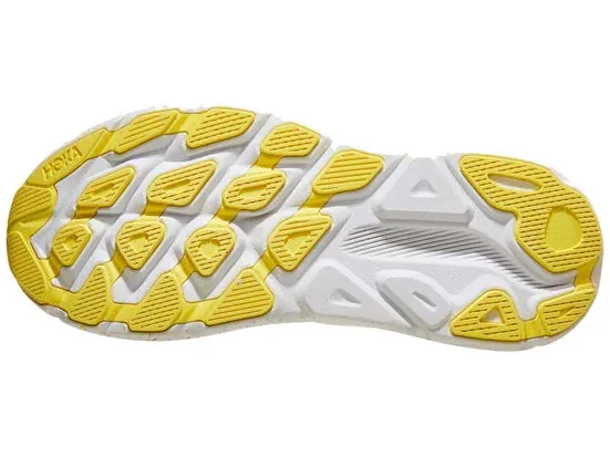 Hoka | Clifton 9 | Men's | White/Lemonade