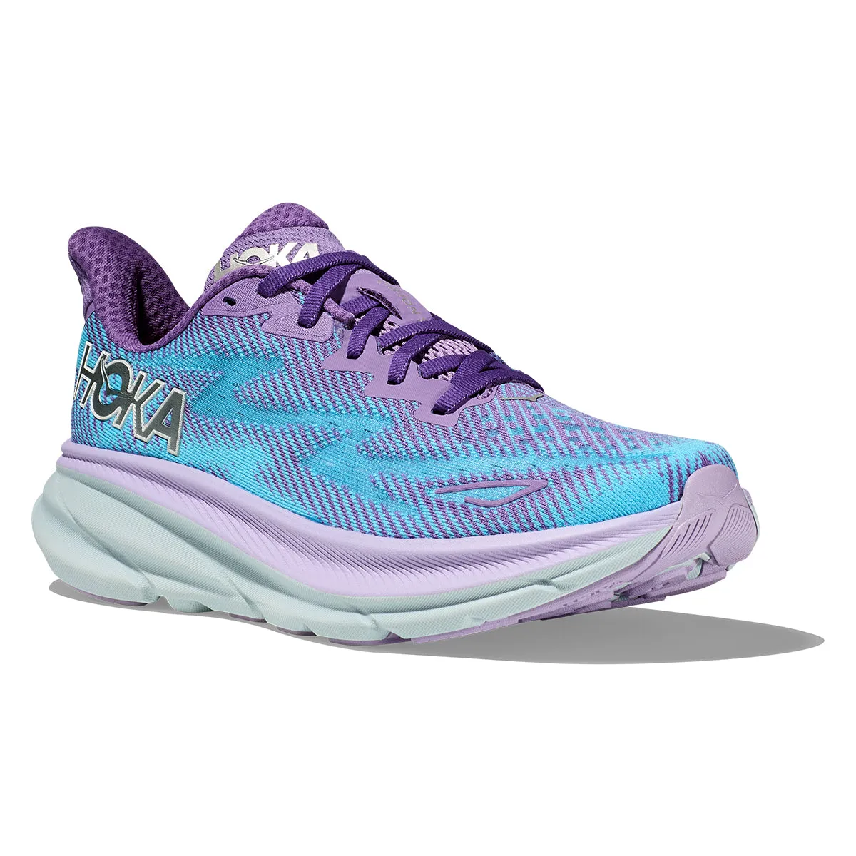 Hoka Clifton 9 Womens | Chalk Violet / Pastel Lilac