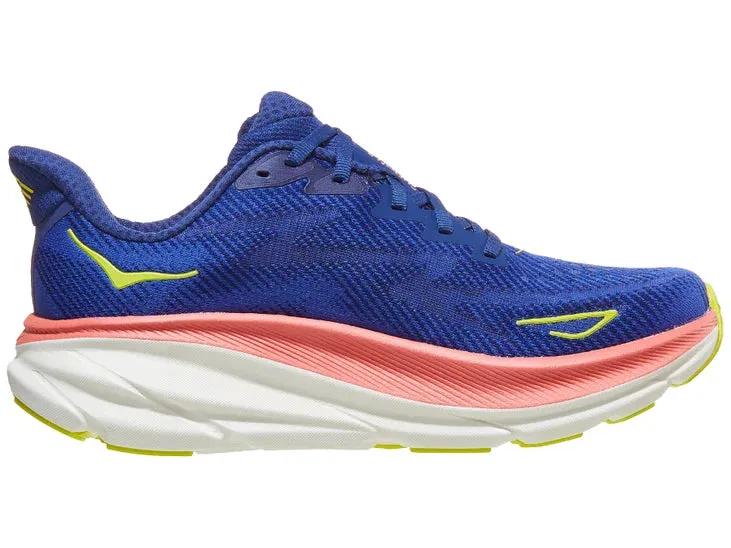 Hoka | Clifton 9 | Women's | Evening Sky/Coral