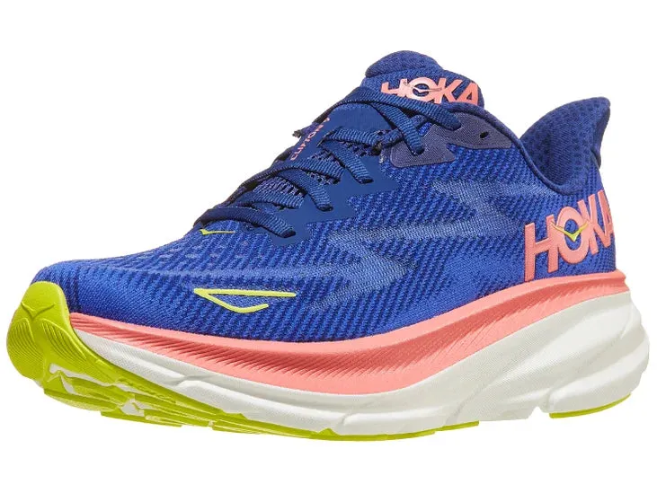 Hoka | Clifton 9 | Women's | Evening Sky/Coral