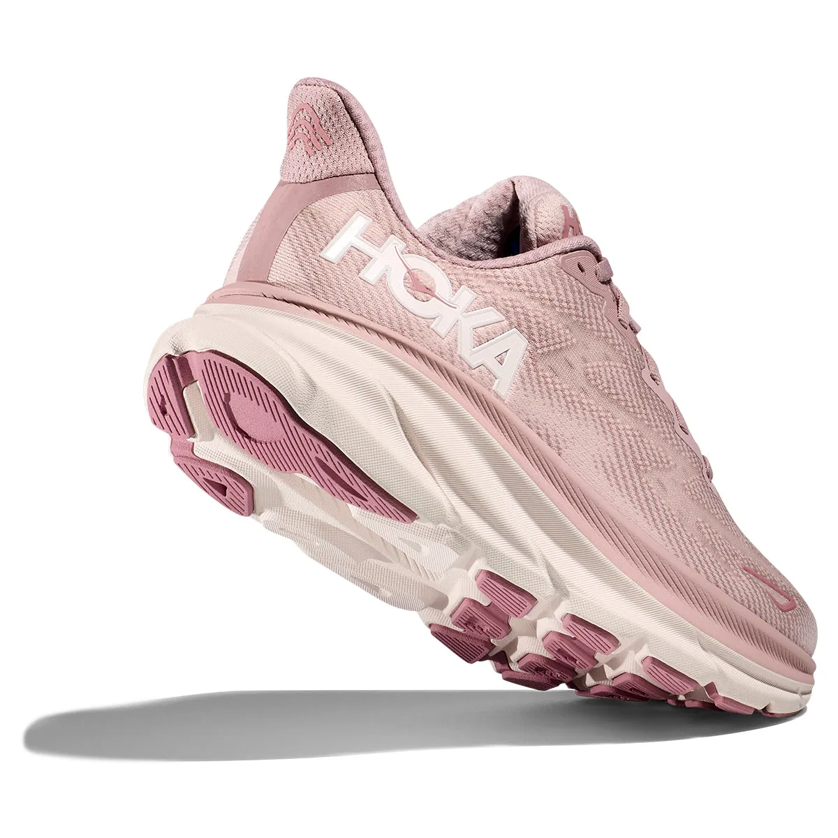 Hoka Clifton 9 Womens | Pale Mauve / Peach Whip