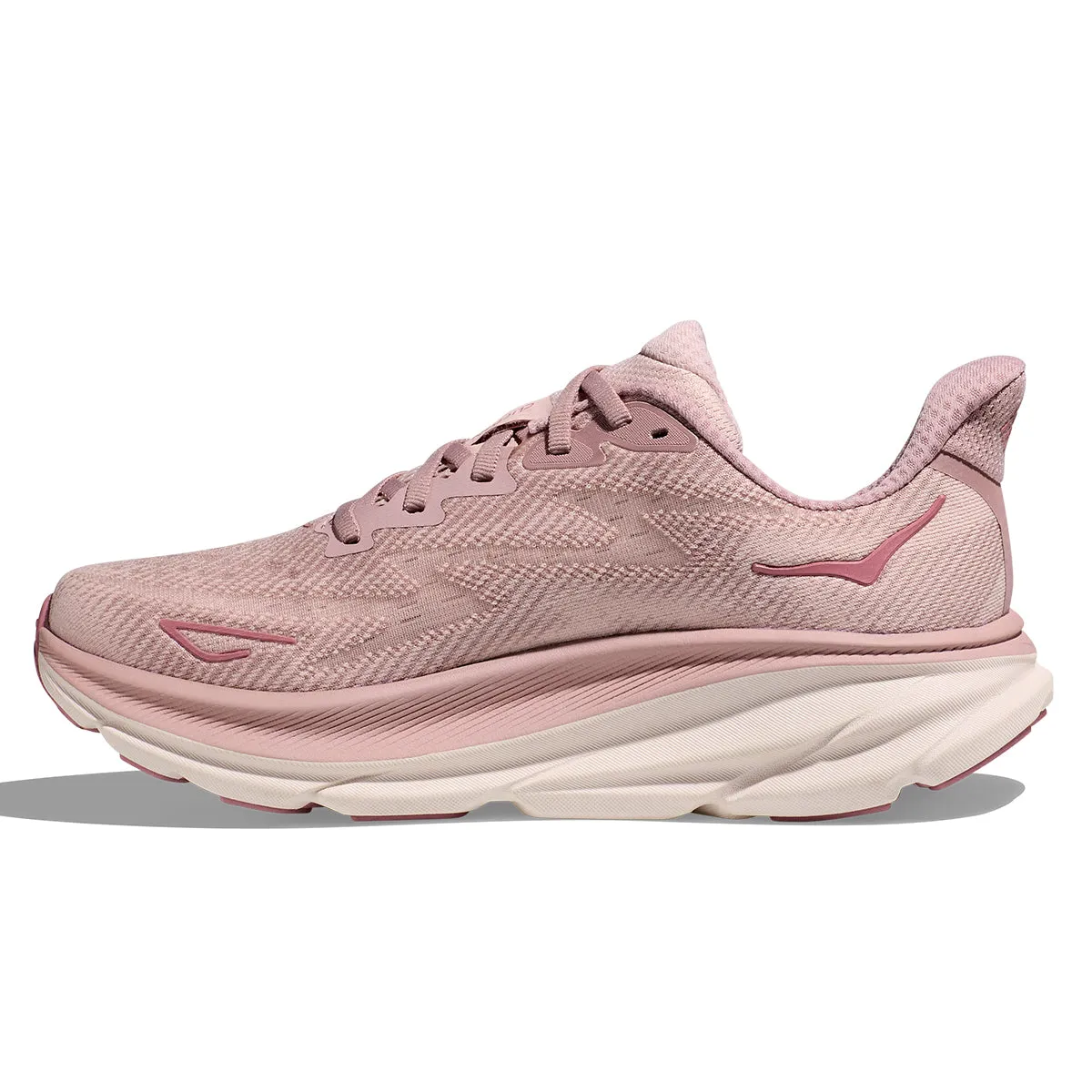 Hoka Clifton 9 Womens | Pale Mauve / Peach Whip