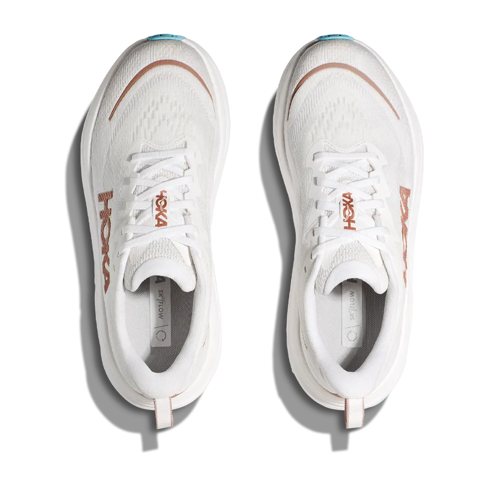 HOKA Women's Skyflow Frost/Rose Gold