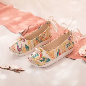 Huang Hé 黄河 Yellow River Dragon Brocade Song Ming Gong Xie Shoes