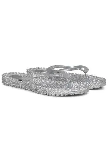 Ilse Jacobsen Hornbæk Cheerful-01 Flip Flops | Silver 71A