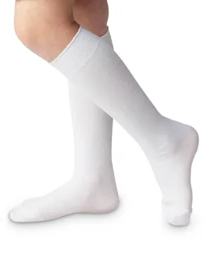 Jefferies Socks Classic White Nylon Knee High Socks 1 Pair