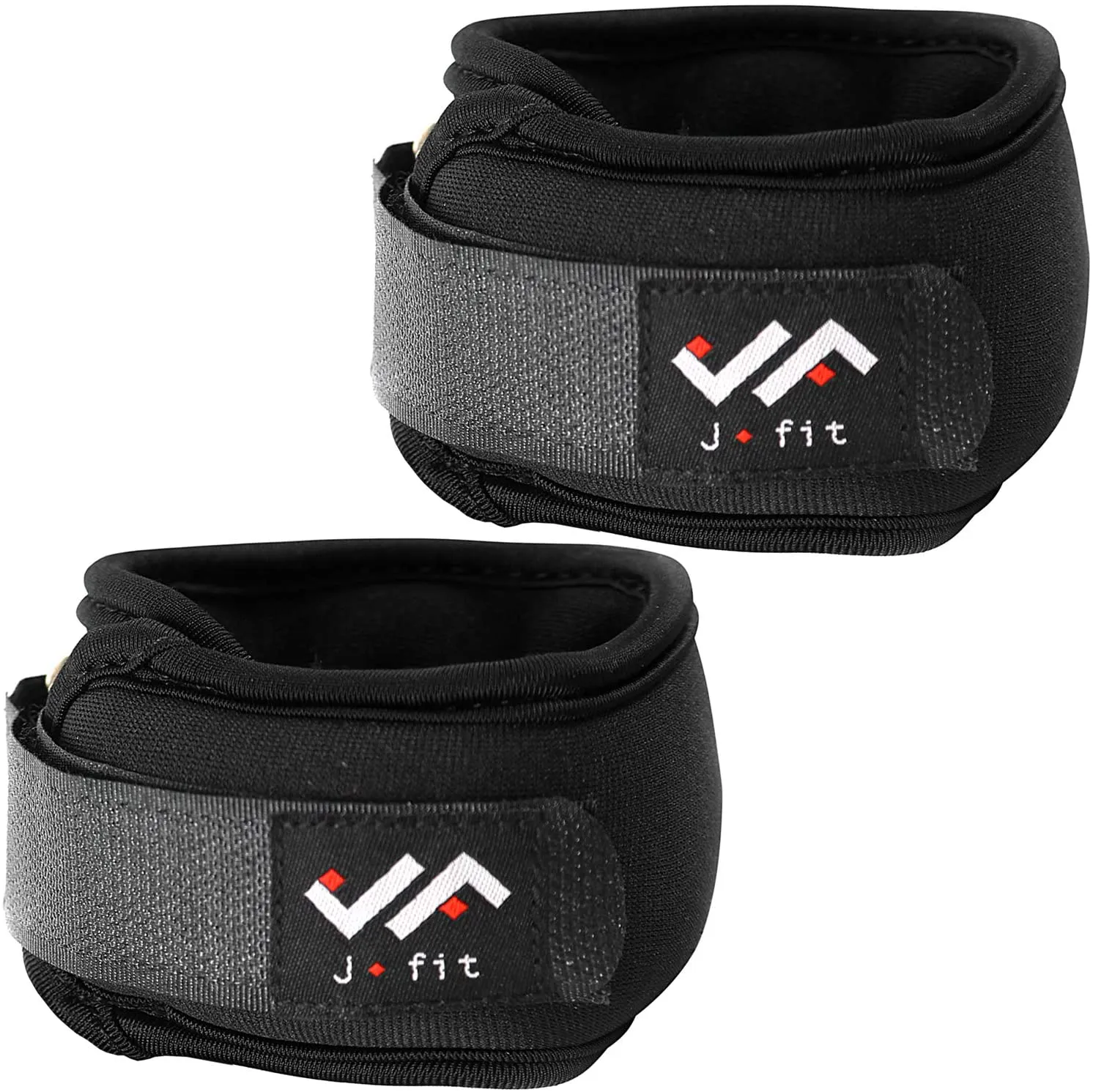 JFIT Wrist Weight Pair – Set of 2, Wrist Straps for Fitness, Walking, Workout – Multiple Size and Weight Options – Comfortable, Breathable, Moisture Absorbent Weight Straps for Men and Women