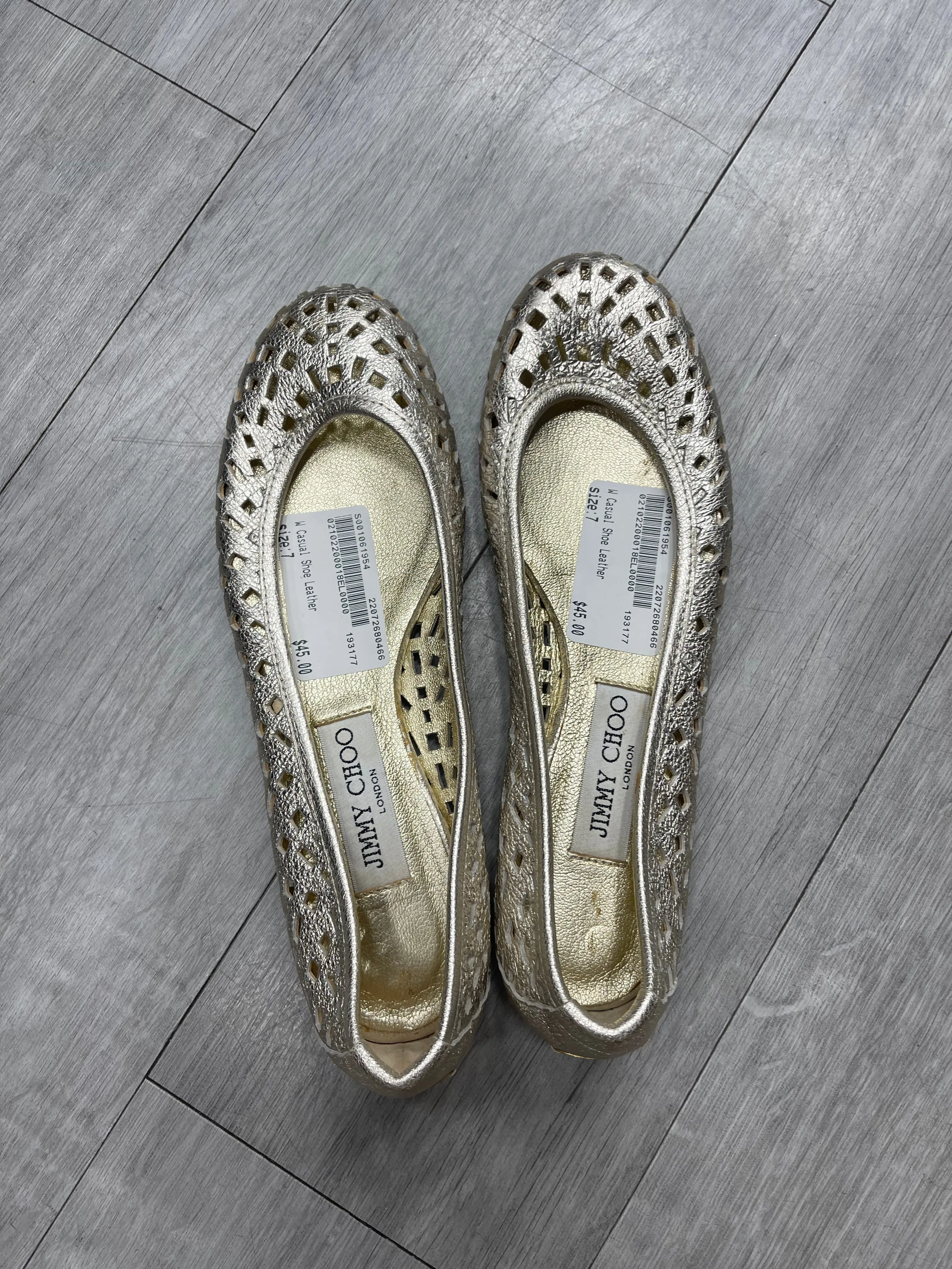 Jimmy Choo Casual Shoes Womens 7.5