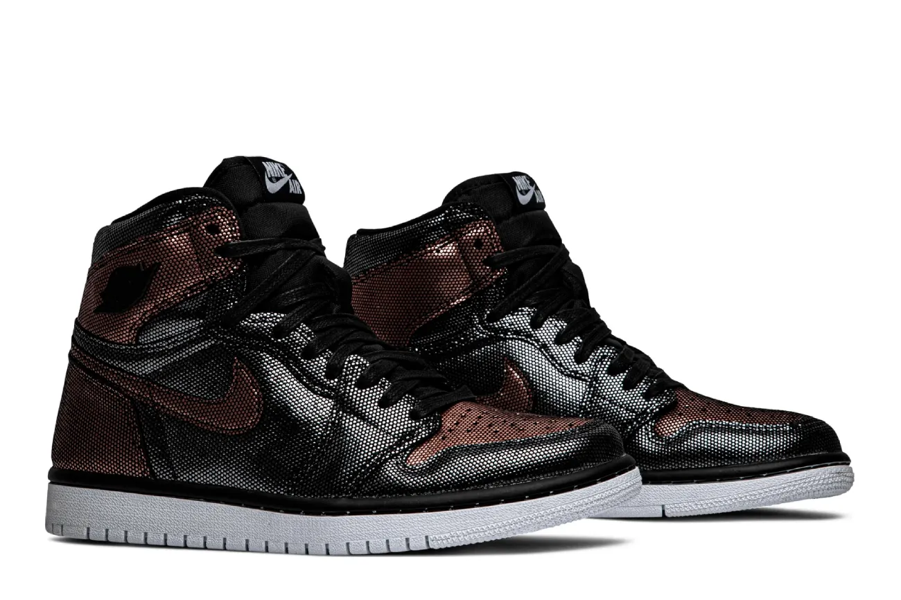 Jordan 1 Retro High Fearless Metallic Rose Gold (W)