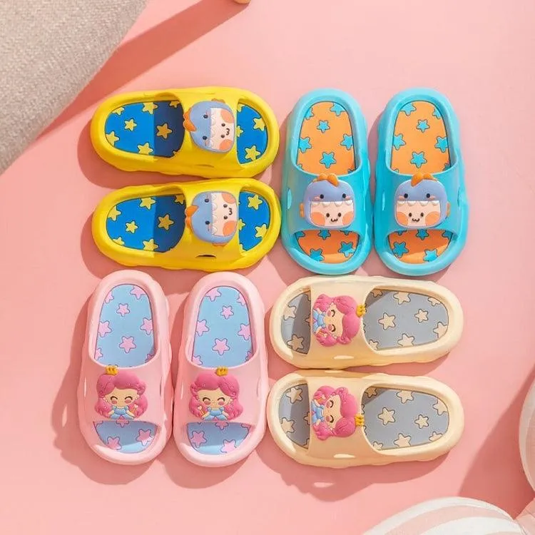 Kids' Cartoon Non-Slip Soft Sandals for Comfort and Safety