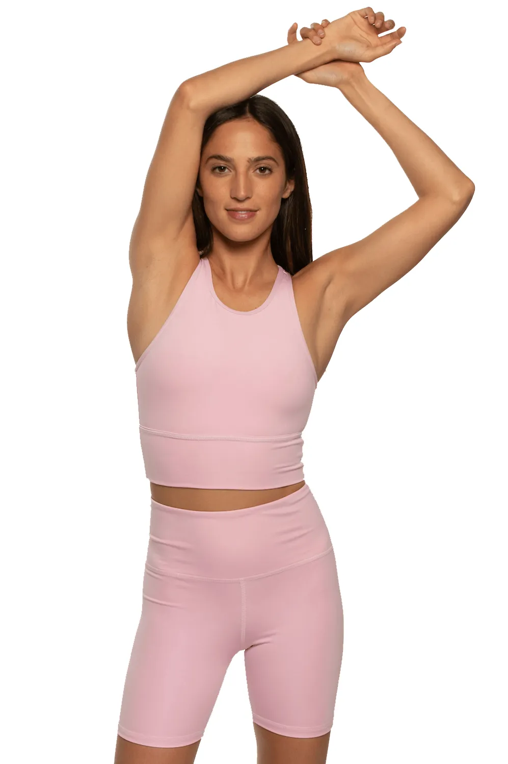 Kinley Bike Shorts - Rose Quartz