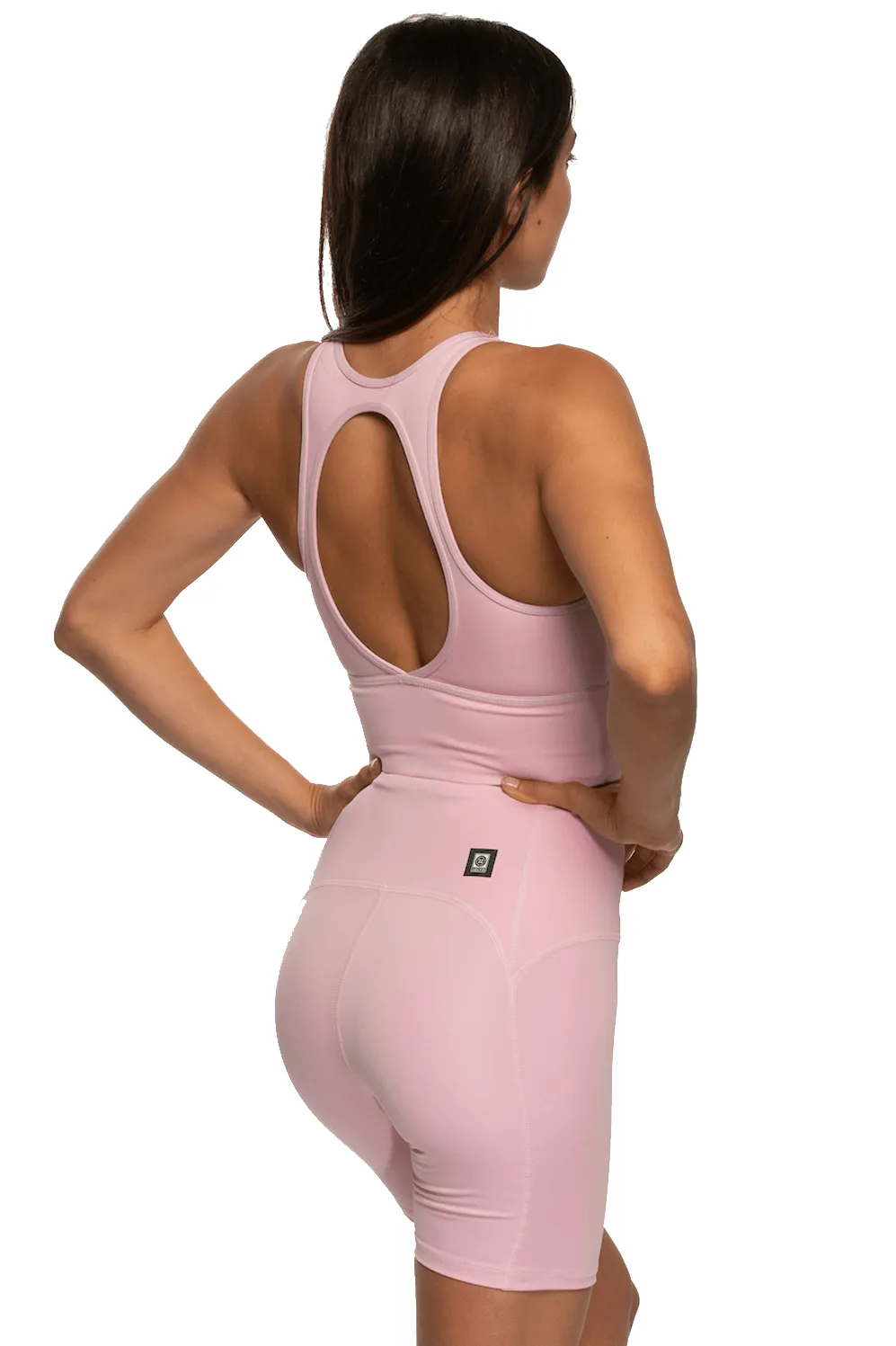 Kinley Bike Shorts - Rose Quartz