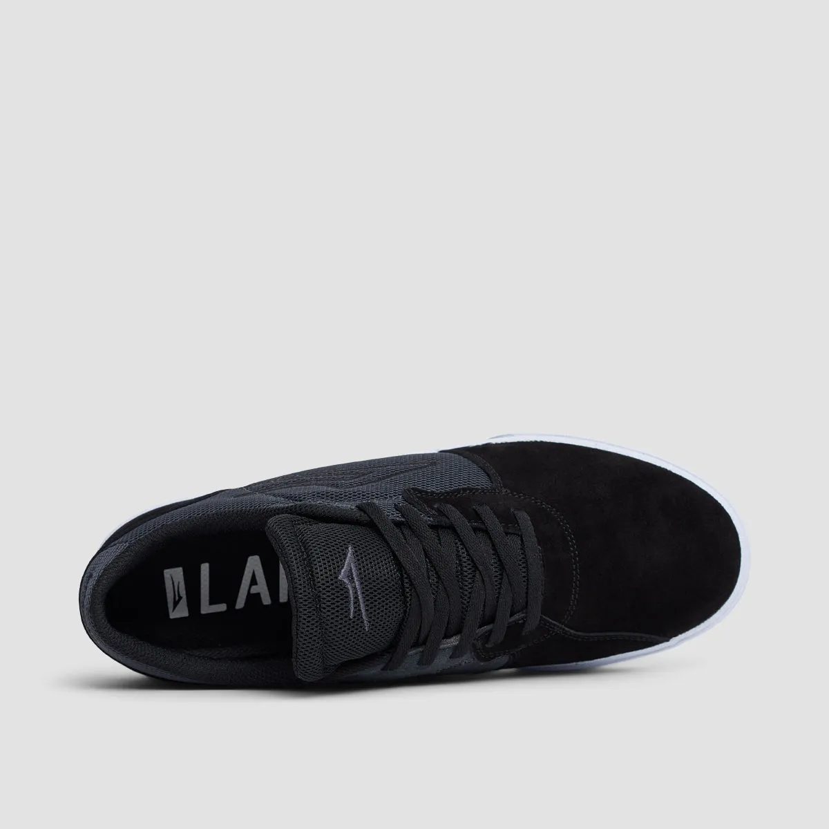 Lakai Cardiff Shoes - Black/Grey Suede