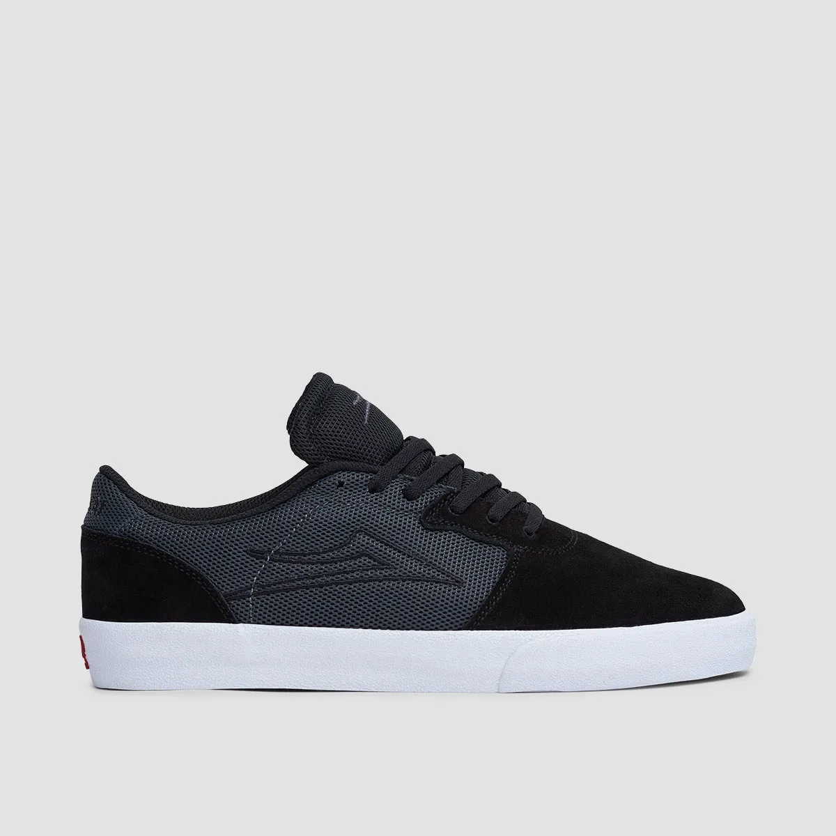 Lakai Cardiff Shoes - Black/Grey Suede